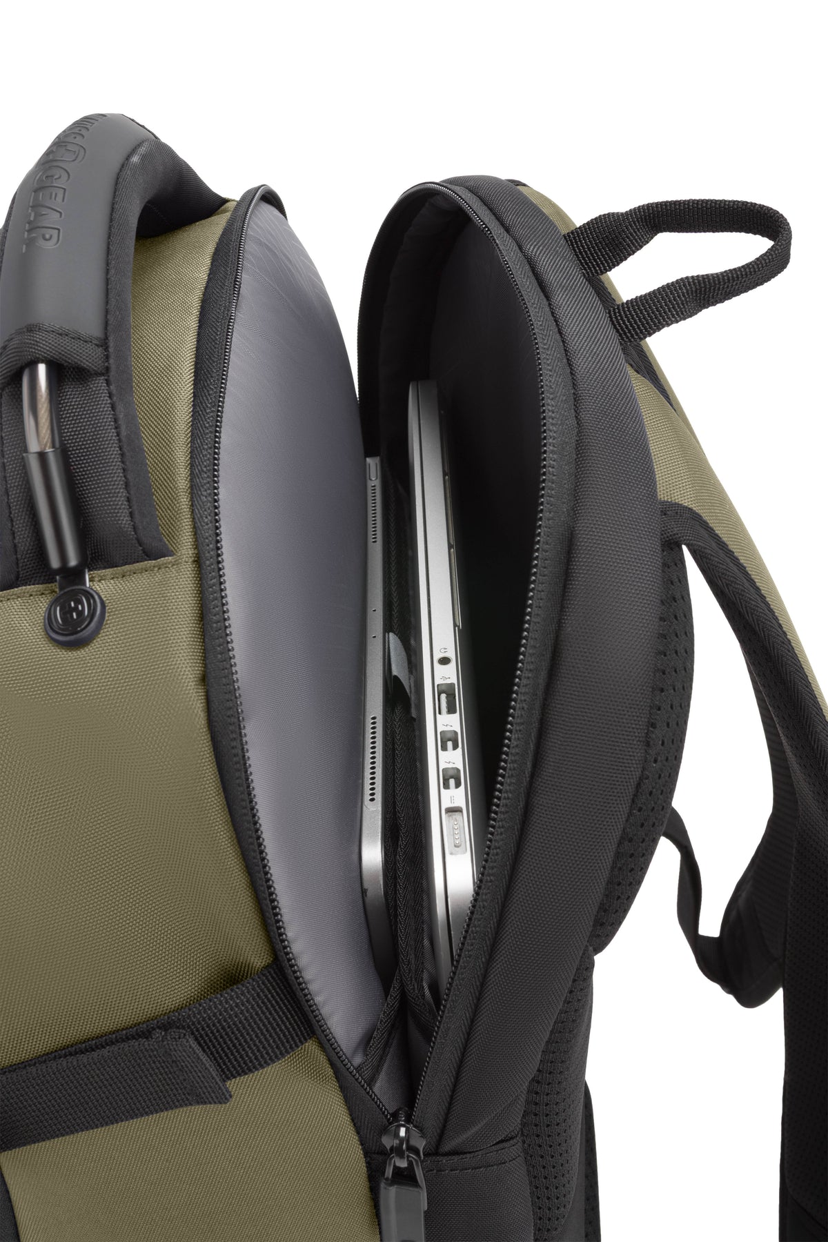SWISSGEAR Urban Tech Laptop Backpack - Olive Green - 07