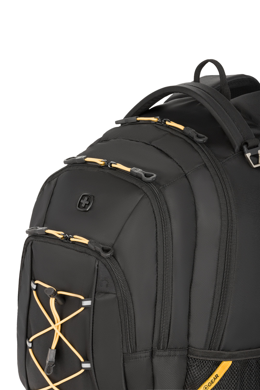 SWISSGEAR Bungee Core Laptop Backpack - Black/Gold - 08
