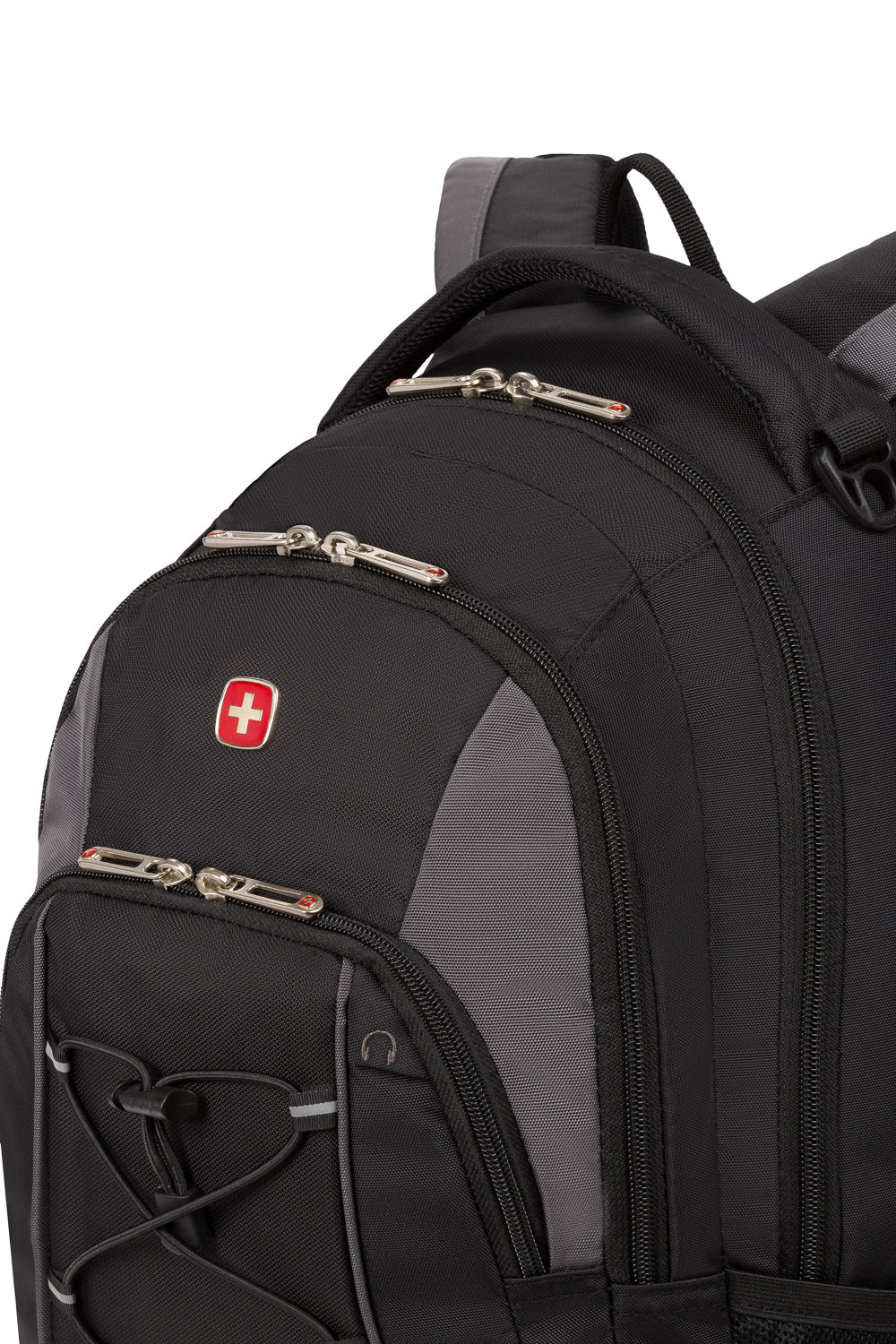 SWISSGEAR Bungee Core Laptop Backpack - Black/Grey - 07