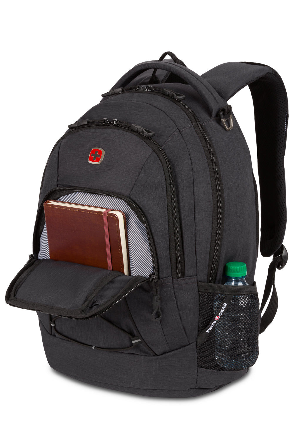 SWISSGEAR Bungee Core Laptop Backpack - Dark Grey - 07