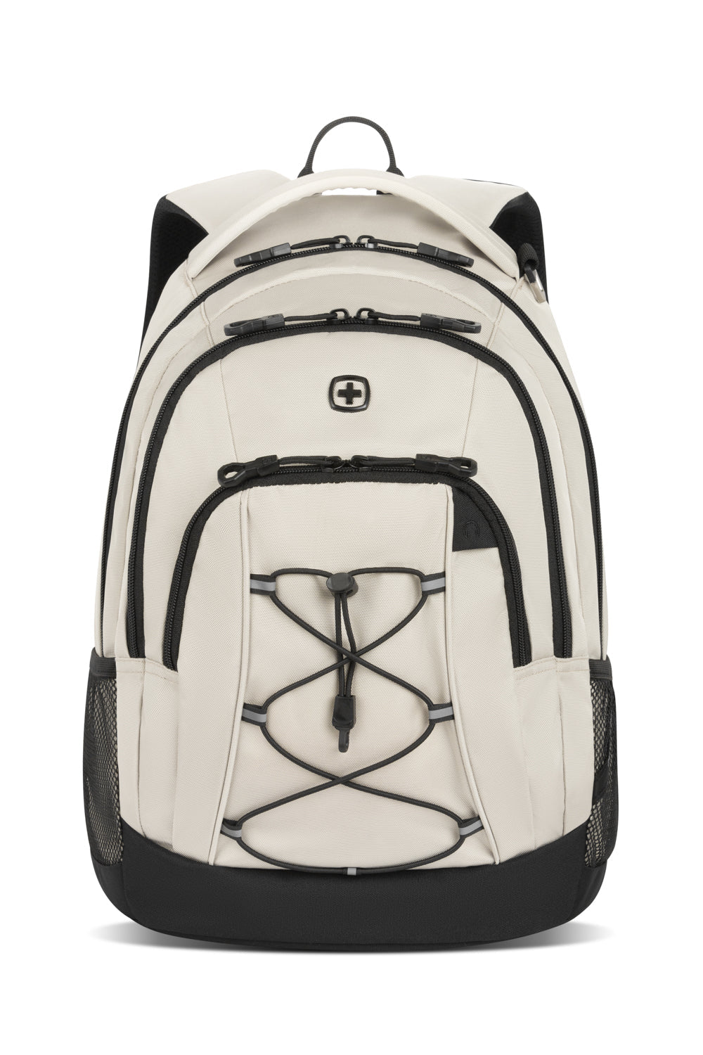 SWISSGEAR Bungee Core Laptop Backpack - Cream/Black - 04