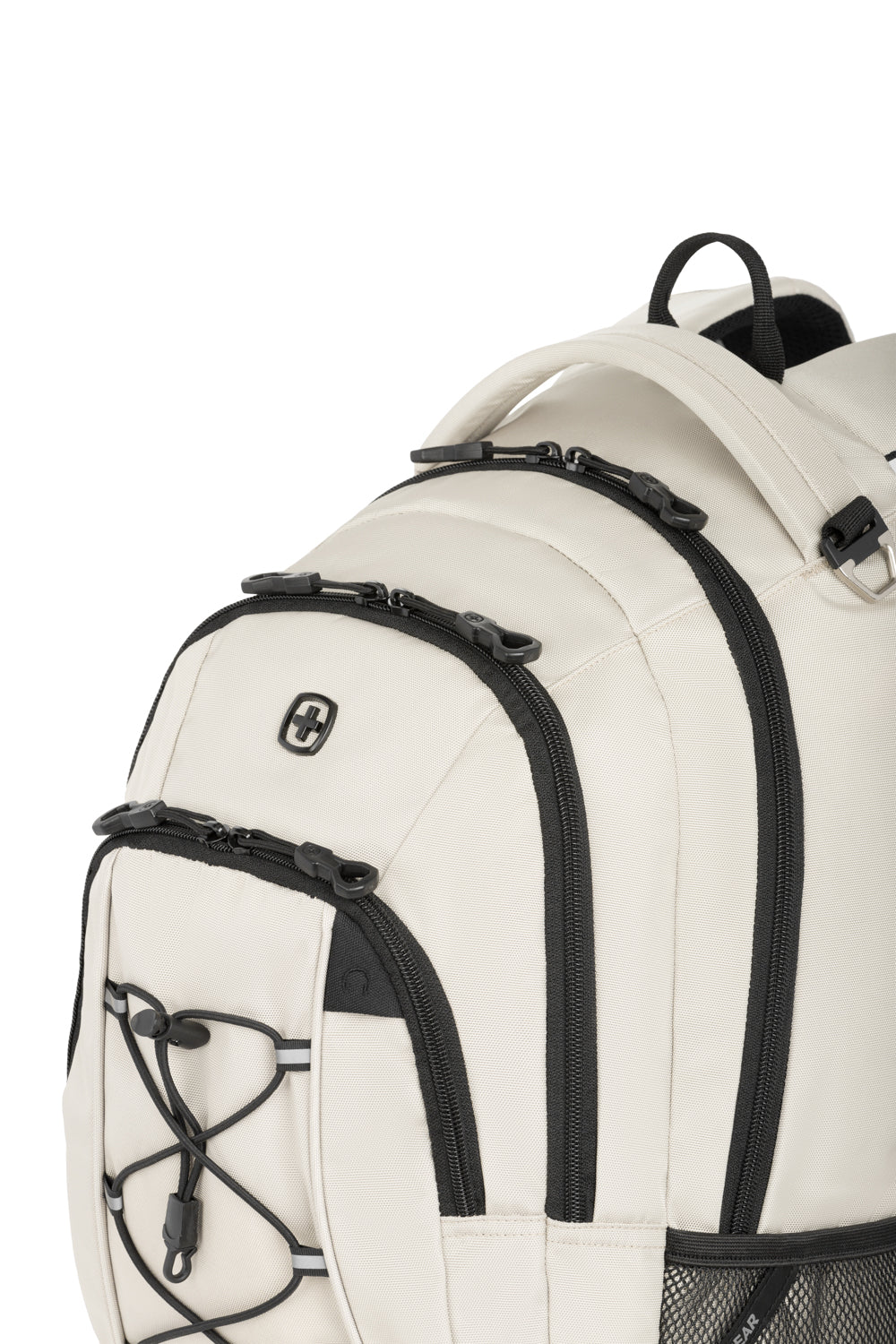 SWISSGEAR Bungee Core Laptop Backpack - Cream/Black - 08