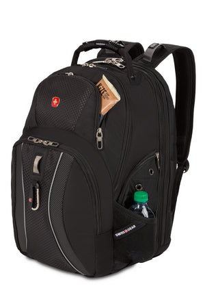 Swissgear 1270 Scansmart Laptop Backpack Dual mesh water bottle pocket