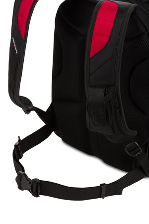 SWISSGEAR 1592 Deluxe Laptop Backpack - Black/Red
