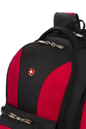 SWISSGEAR 1592 Deluxe Laptop Backpack - Black/Red