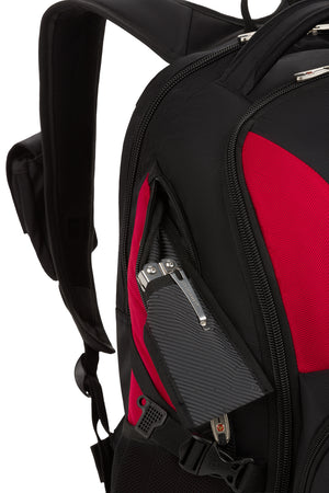 SWISSGEAR 1592 Deluxe Laptop Backpack - Black/Red