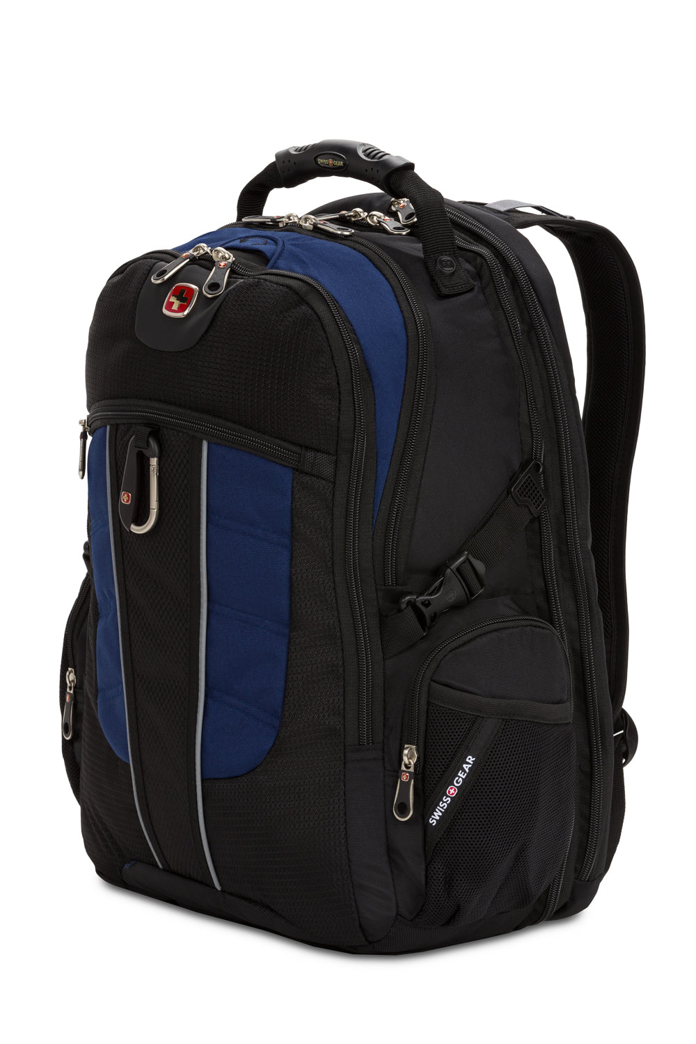SWISSGEAR 1753 ScanSmart Laptop Backpack - Black/Navy - 01