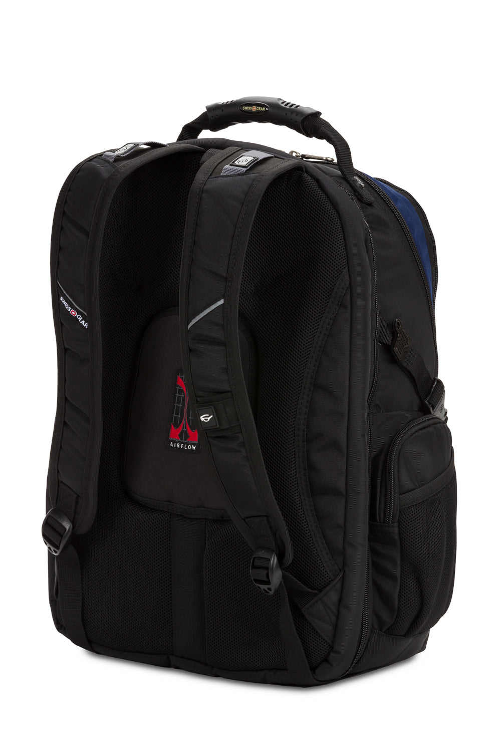 SWISSGEAR 1753 ScanSmart Laptop Backpack - Black/Navy - 02