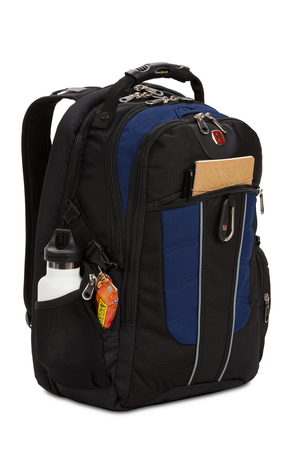 SWISSGEAR 1753 ScanSmart Laptop Backpack - Black/Navy - 08