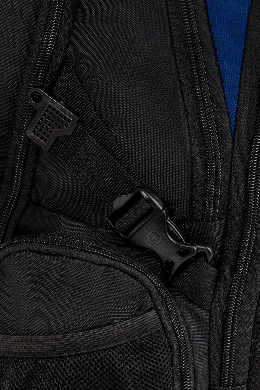 SWISSGEAR 1753 ScanSmart Laptop Backpack - Black/Navy - 10