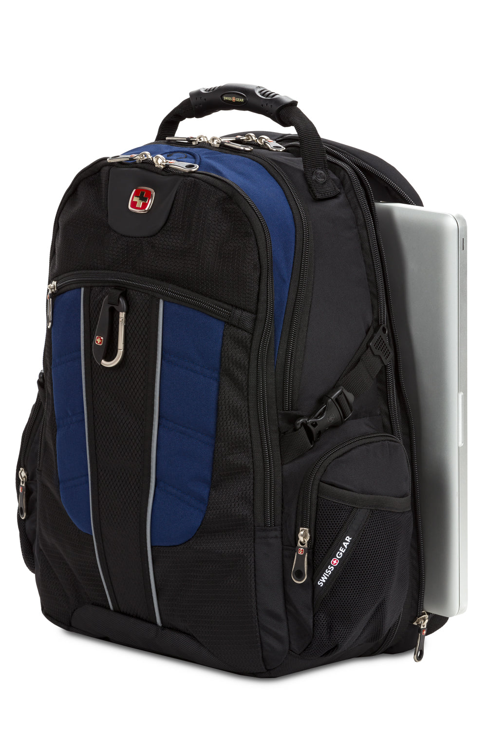 SWISSGEAR 1753 ScanSmart Laptop Backpack - Black/Navy - 09