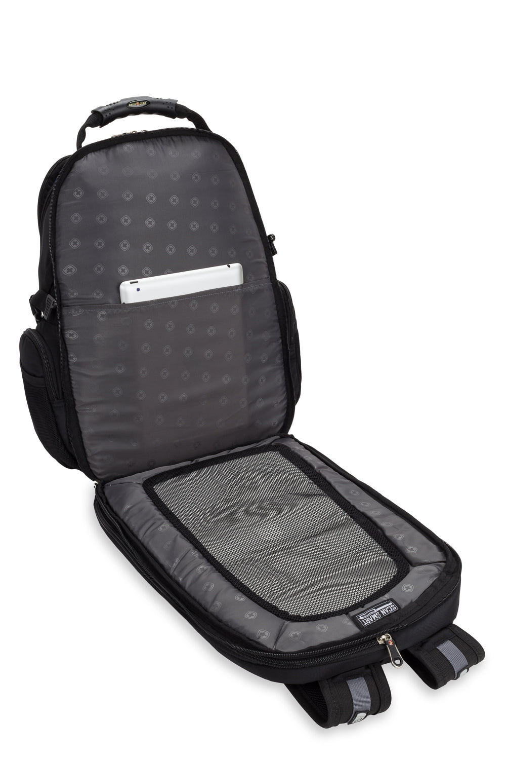 SWISSGEAR 1753 ScanSmart Laptop Backpack - Black/Navy - 07