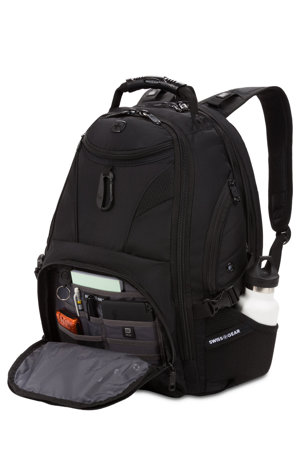 SWISSGEAR 1900 ScanSmart Laptop Backpack - Blacked Out - 04