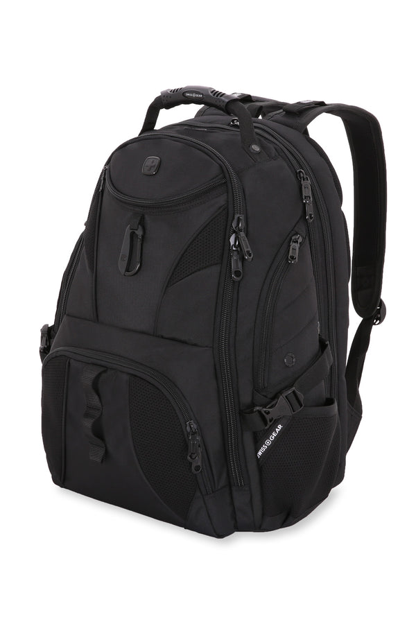 SWISSGEAR - 1900 ScanSmart Laptop Backpack | BlackedOut