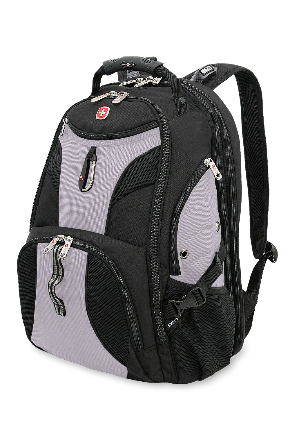 SWISSGEAR 1900 ScanSmart Laptop Backpack - Grey/Black - 12