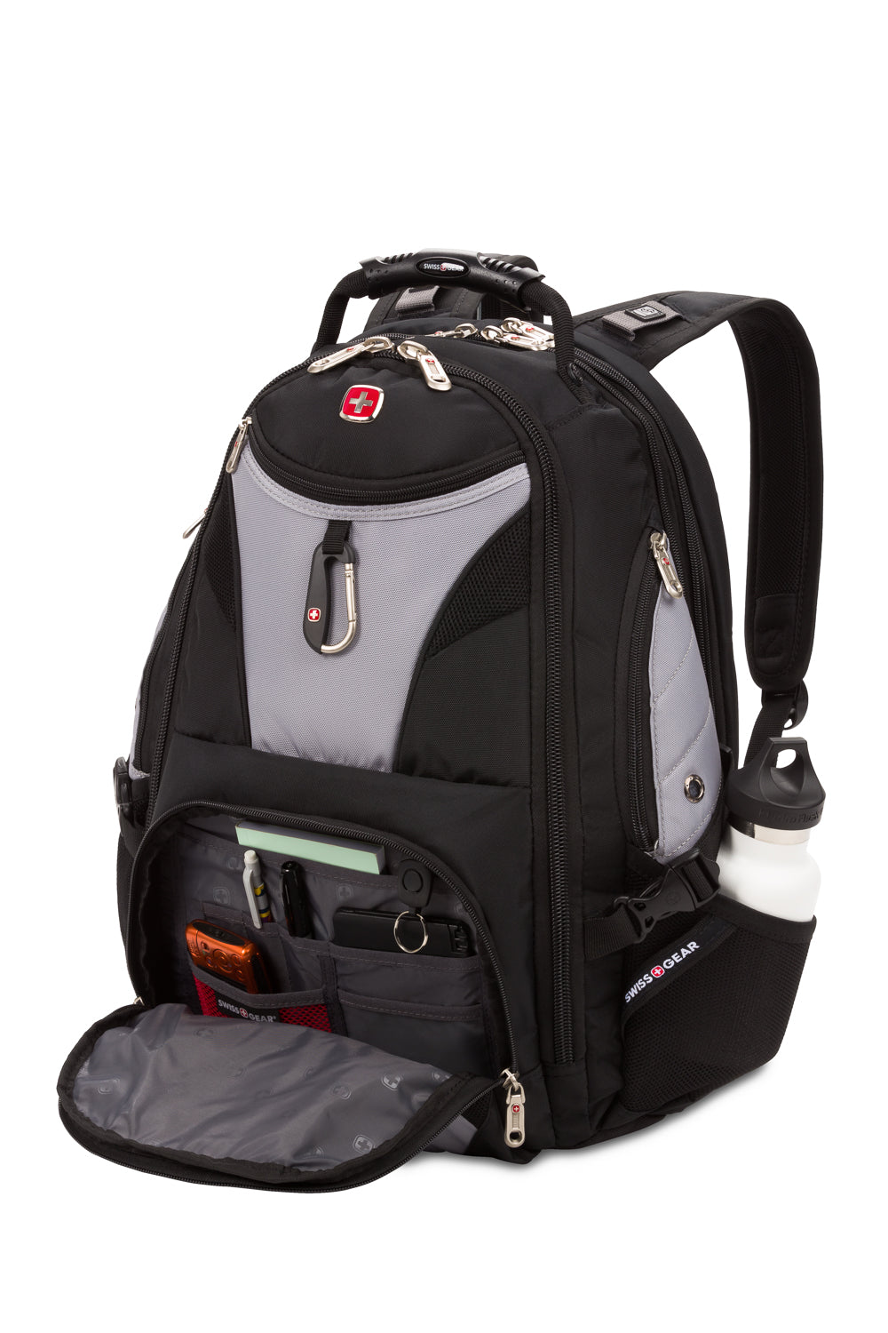 SWISSGEAR 1900 ScanSmart Laptop Backpack - Grey/Black - 15