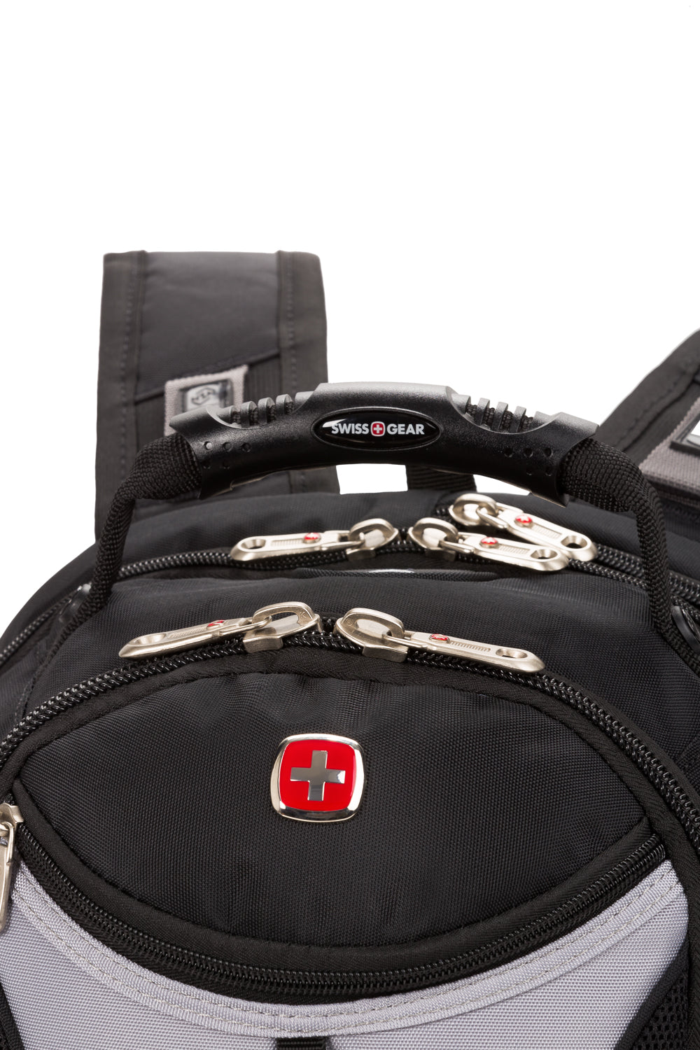 SWISSGEAR 1900 ScanSmart Laptop Backpack - Grey/Black - 18