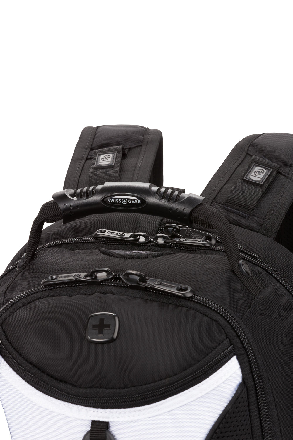 SWISSGEAR 1900 ScanSmart Laptop Backpack - Black/White - 08