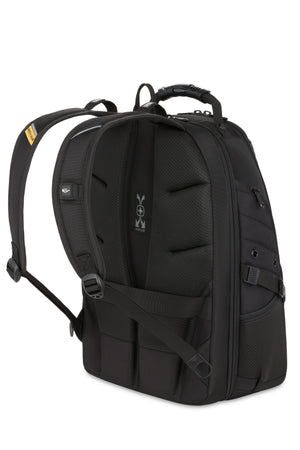 SWISSGEAR 1900 ScanSmart Laptop Backpack in Black/Gold