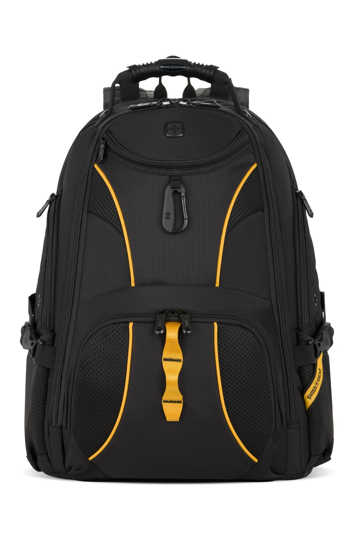 SWISSGEAR 1900 ScanSmart Laptop Backpack - Black/Gold - 04
