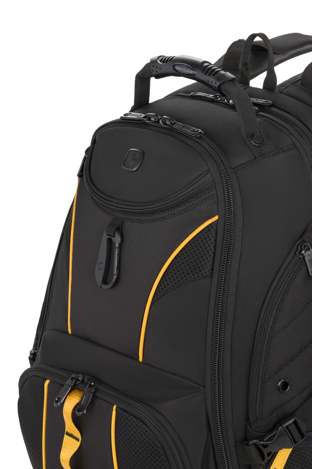 SWISSGEAR 1900 ScanSmart Laptop Backpack - Black/Gold - 09