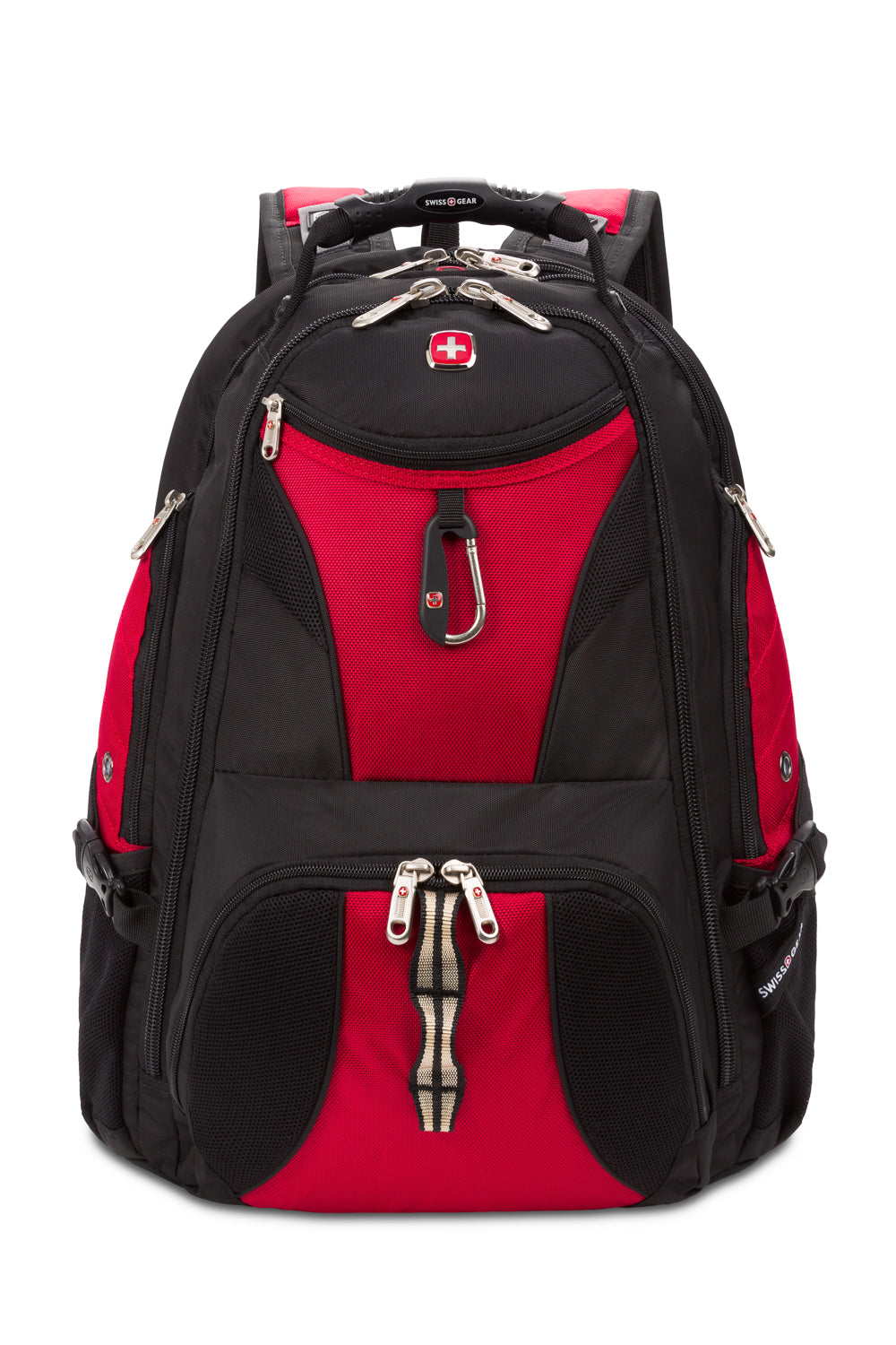 SWISSGEAR 1900 ScanSmart Laptop Backpack - Black/Red - 03