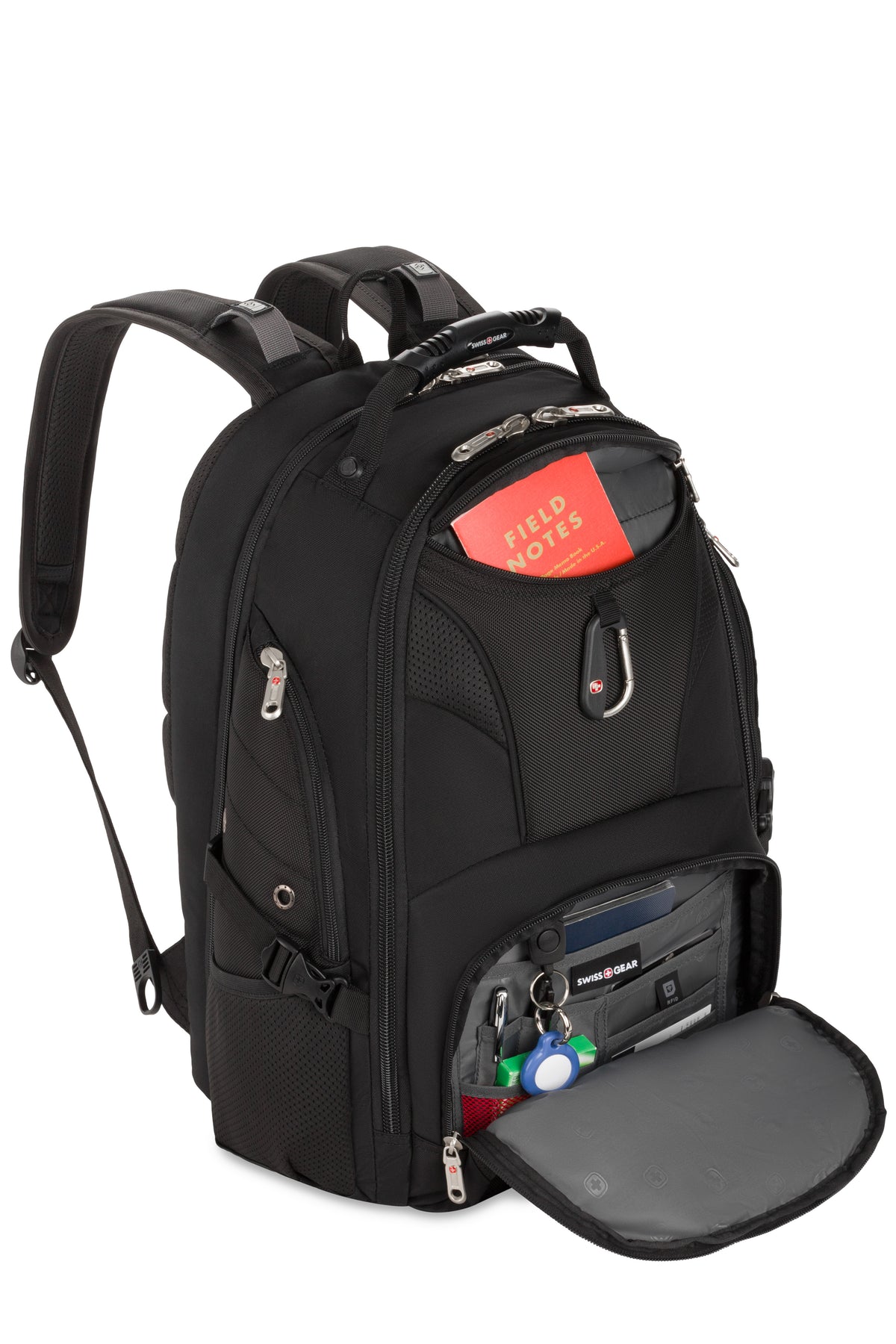 SWISSGEAR 1900 ScanSmart Laptop Backpack - Black - 05