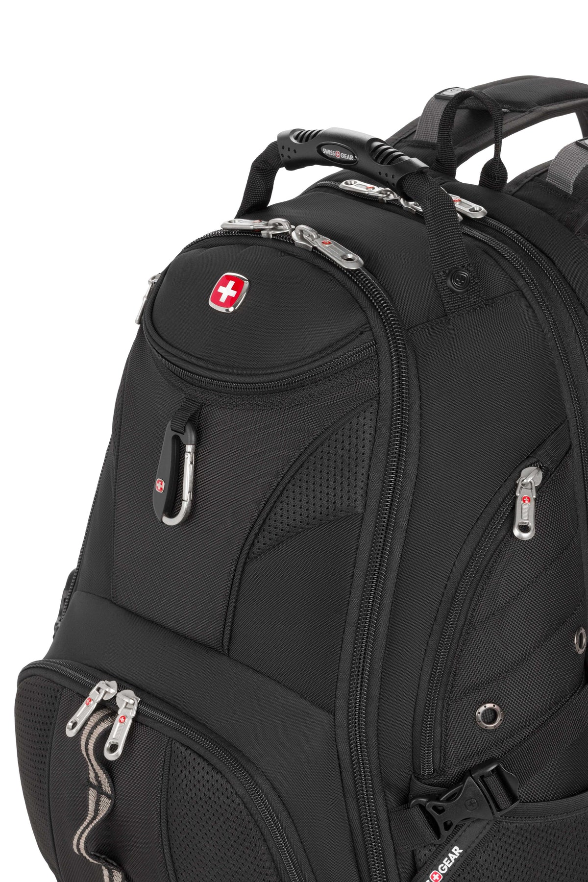 SWISSGEAR 1900 ScanSmart Laptop Backpack - Black - 08