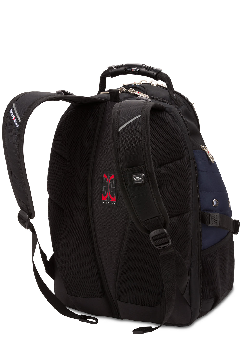 SWISSGEAR 1900 ScanSmart Laptop Backpack - Black/Blue - 02