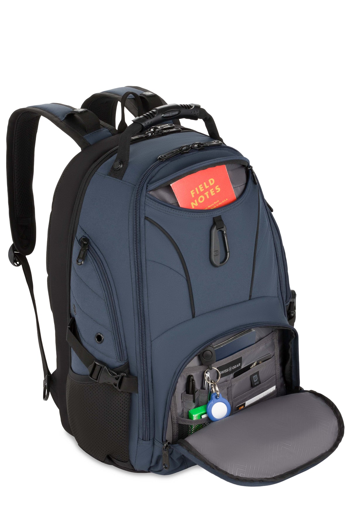 SWISSGEAR 1900 ScanSmart Laptop Backpack - Blue/Black - 05