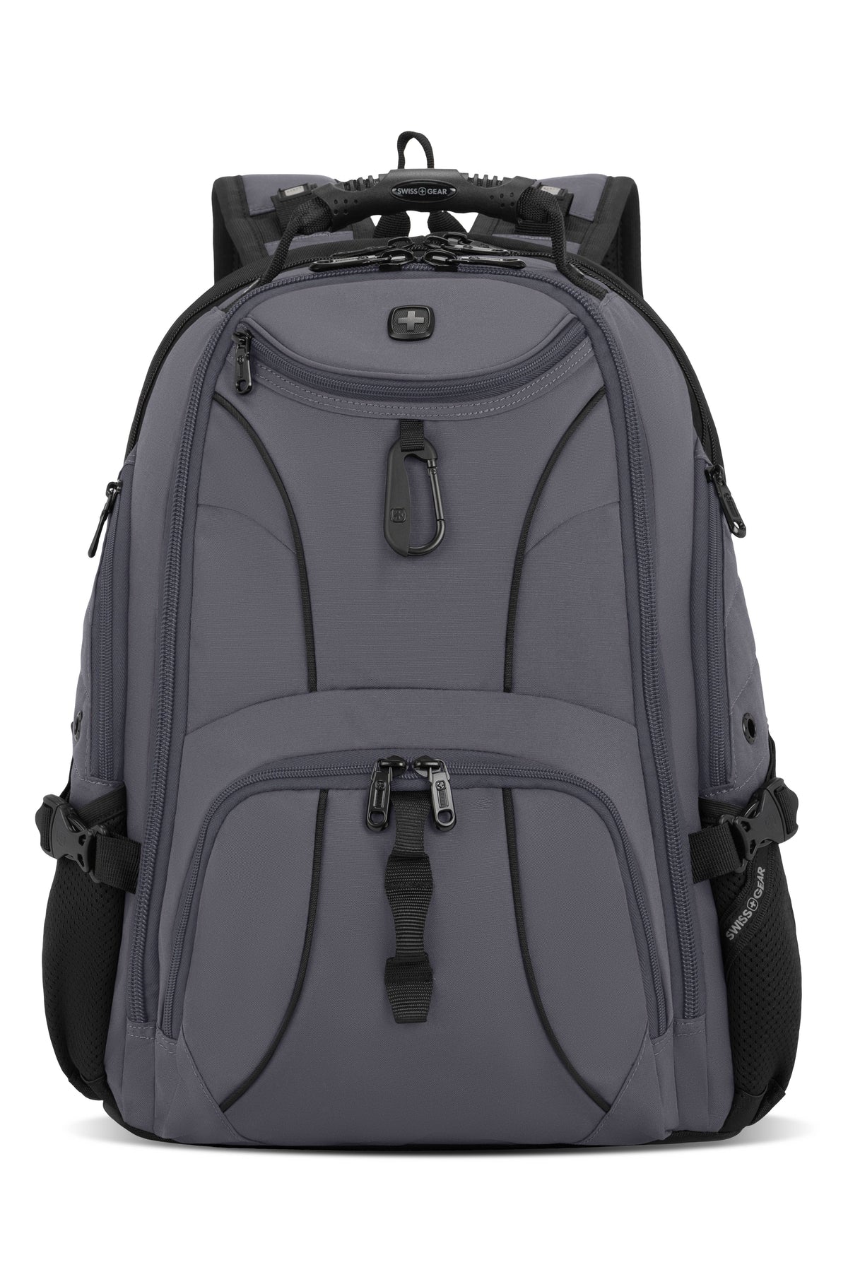 SWISSGEAR 1900 ScanSmart Laptop Backpack - Grey/Black - 04