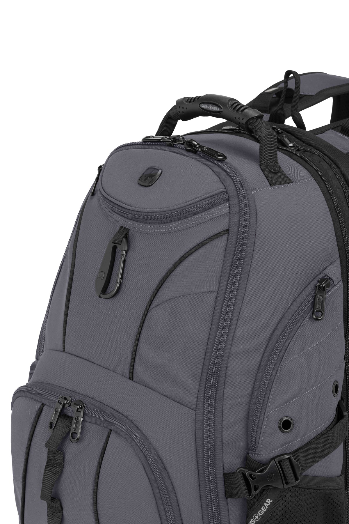 SWISSGEAR 1900 ScanSmart Laptop Backpack - Grey/Black - 11