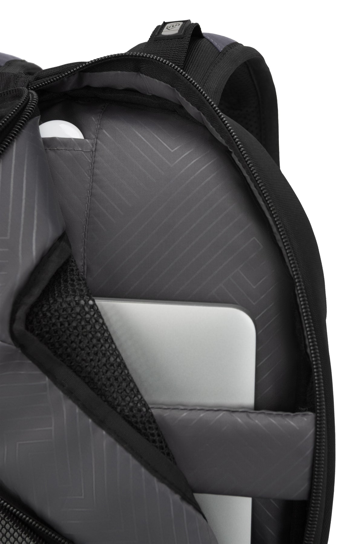 SWISSGEAR 1900 ScanSmart Laptop Backpack - Grey/Black - 08