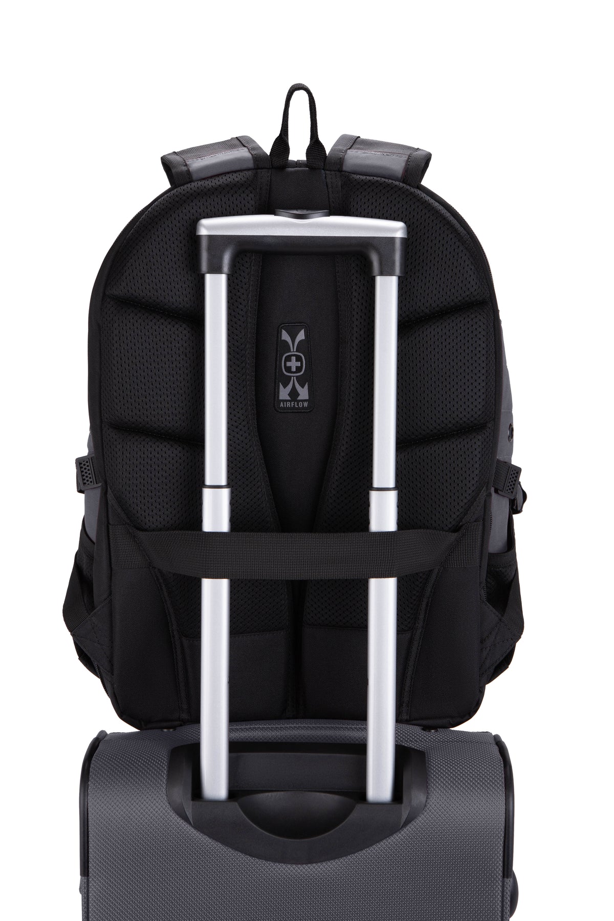 SWISSGEAR 1900 ScanSmart Laptop Backpack - Grey/Black - 10