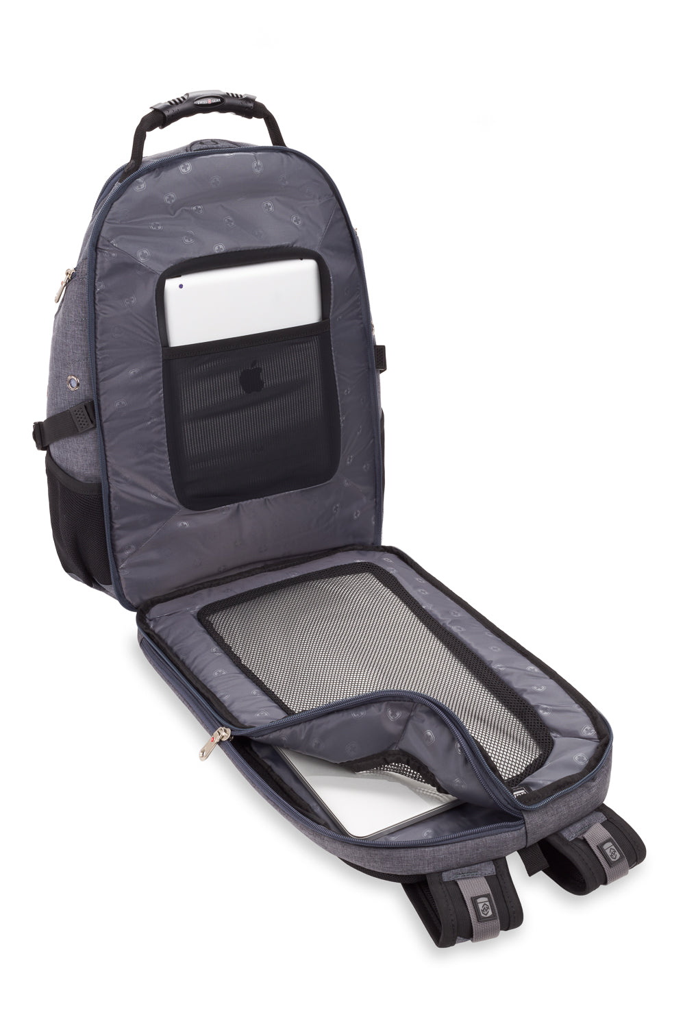 SWISSGEAR 1900 ScanSmart Laptop Backpack - Grey Heather - 06