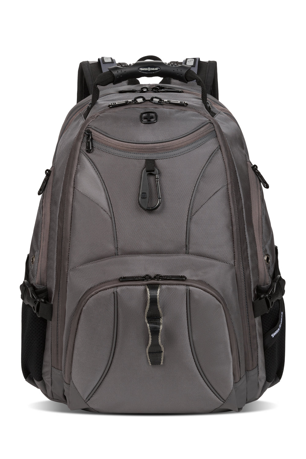 SWISSGEAR 1900 ScanSmart Laptop Backpack - Grey Ballistic - 04