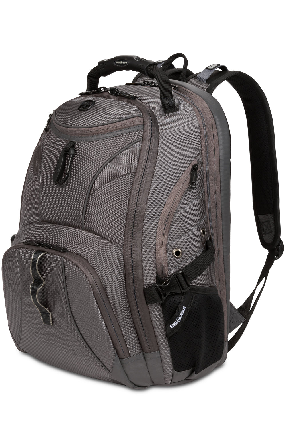 SWISSGEAR 1900 ScanSmart Laptop Backpack - Grey Ballistic - 01