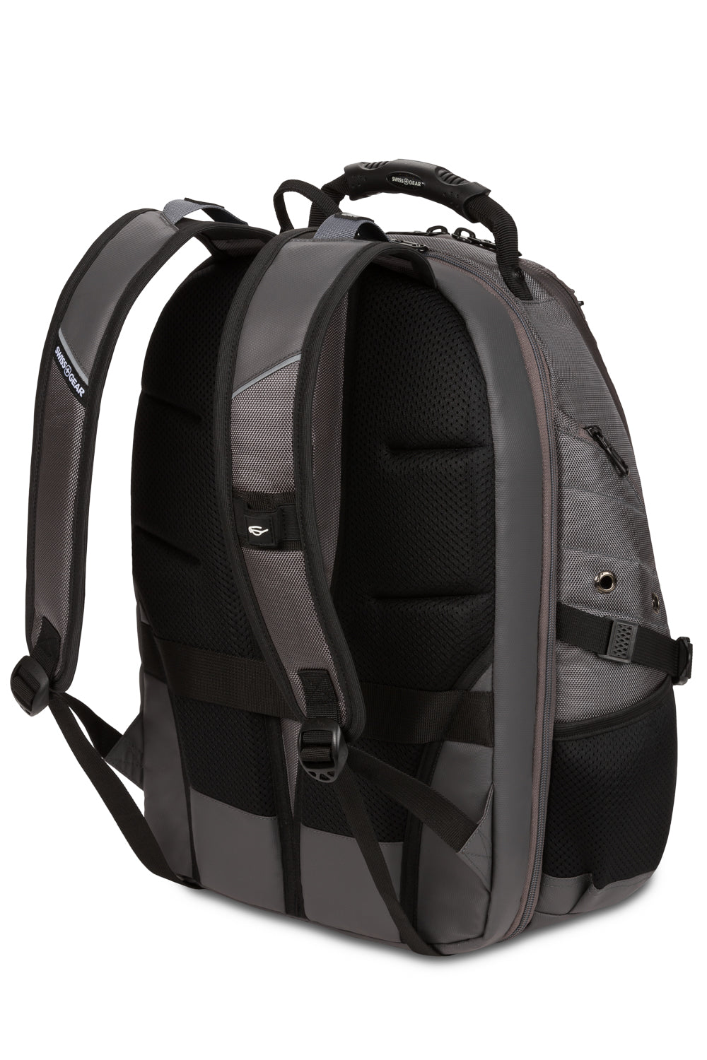 SWISSGEAR 1900 ScanSmart Laptop Backpack - Grey Ballistic - 03