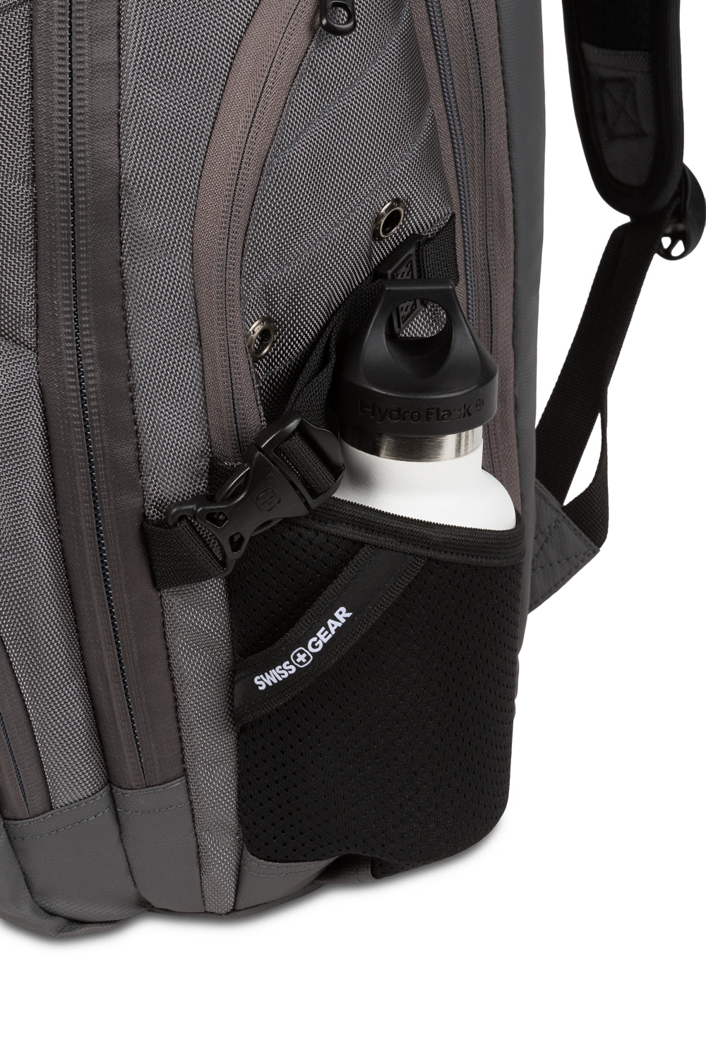SWISSGEAR 1900 ScanSmart Laptop Backpack - Grey Ballistic - 09
