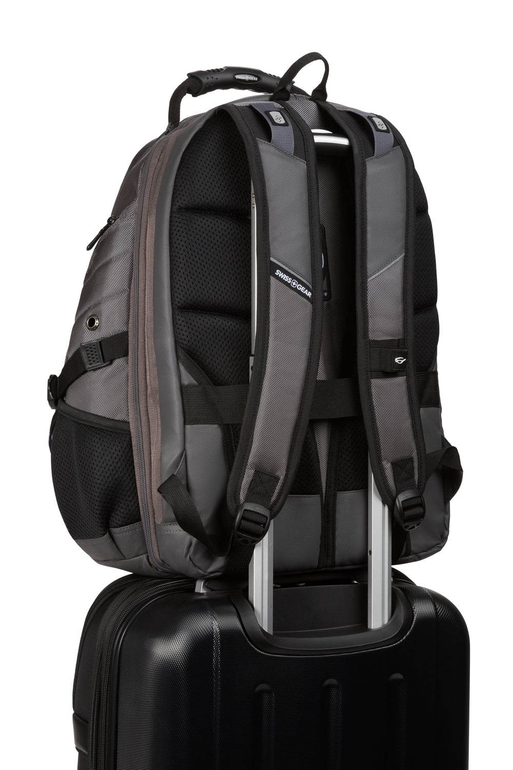SWISSGEAR 1900 ScanSmart Laptop Backpack - Grey Ballistic - 08
