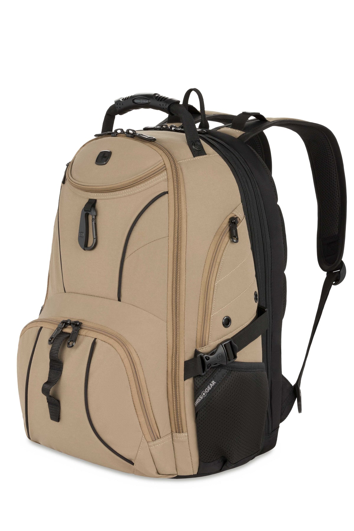SWISSGEAR 1900 ScanSmart Laptop Backpack - Brown - 01