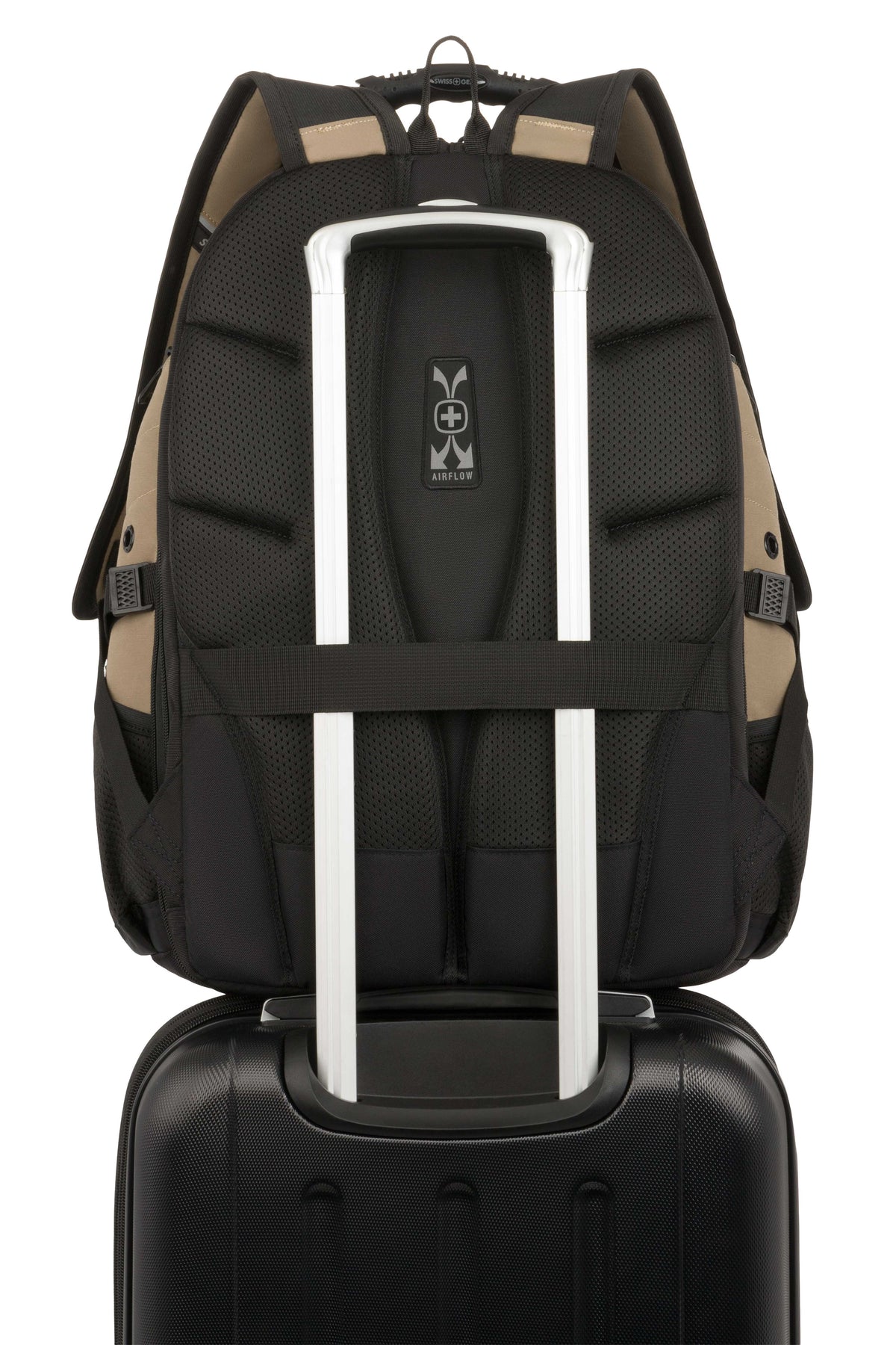 SWISSGEAR 1900 ScanSmart Laptop Backpack - Brown - 08