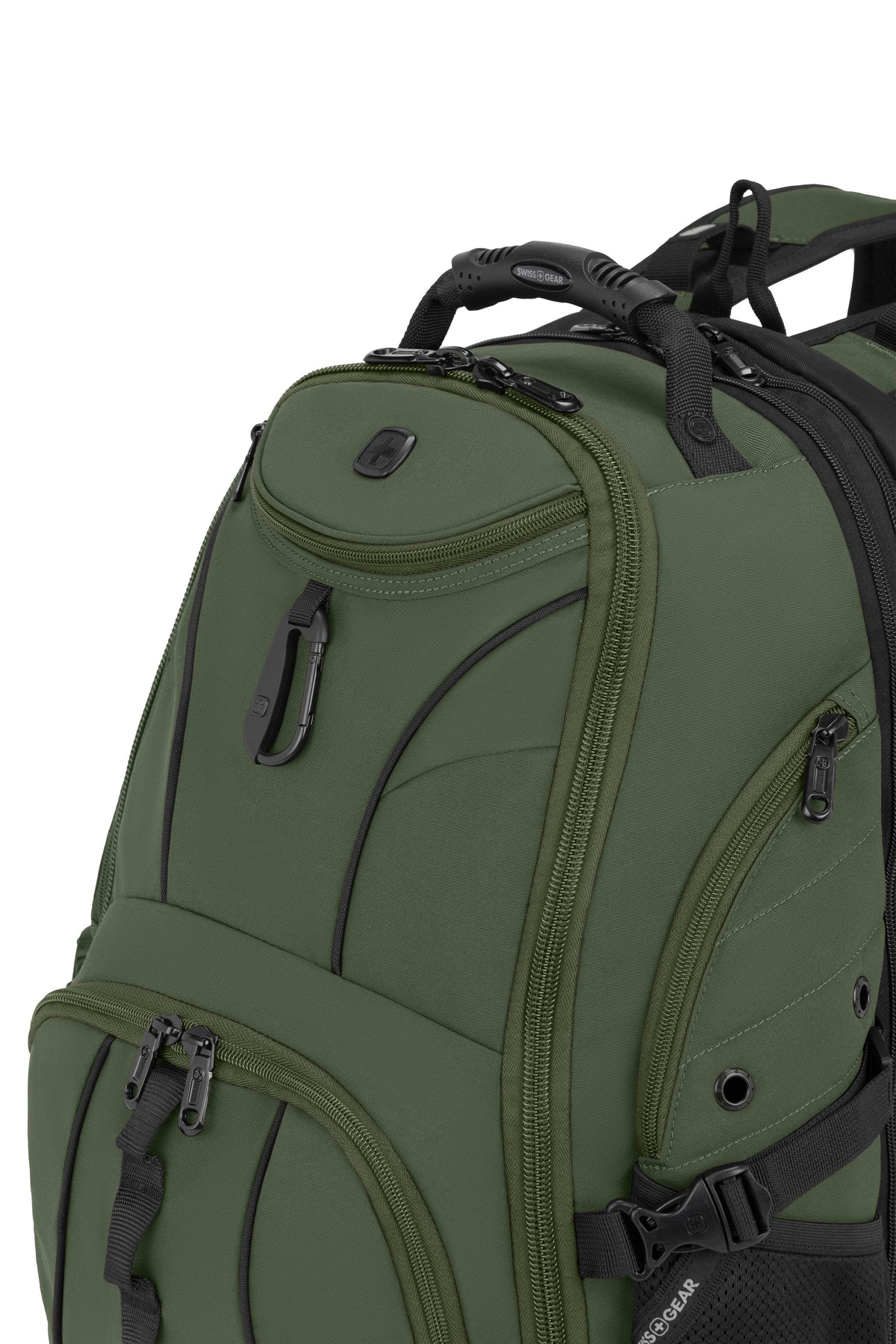 SWISSGEAR 1900 ScanSmart Laptop Backpack - Evergreen/Black - 11