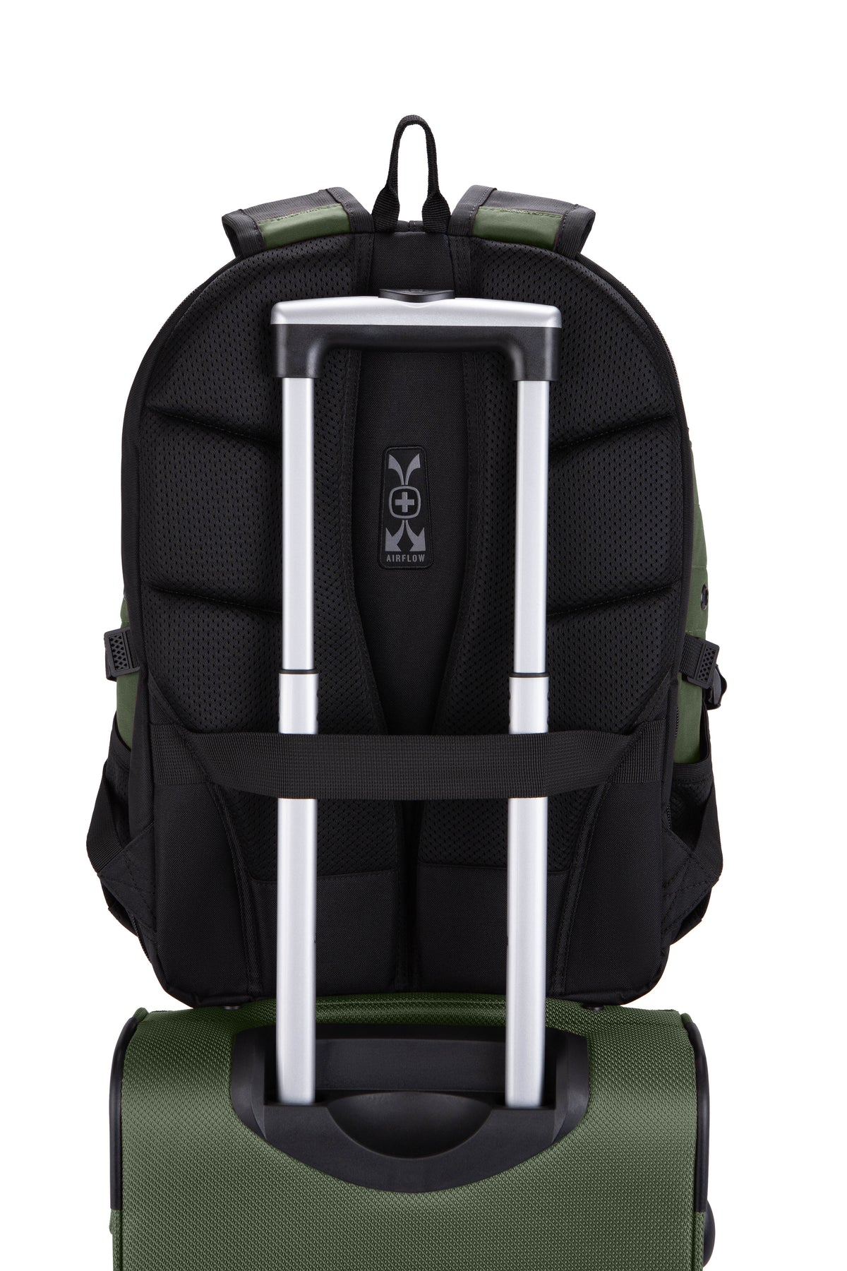 SWISSGEAR 1900 ScanSmart Laptop Backpack - Evergreen/Black - 10