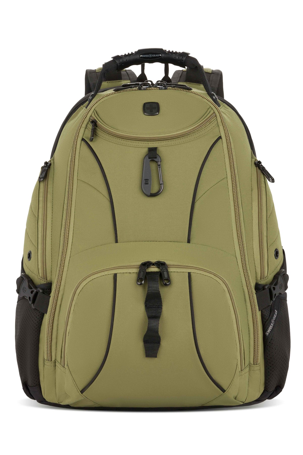 SWISSGEAR 1900 ScanSmart Laptop Backpack - Olive Green - 04