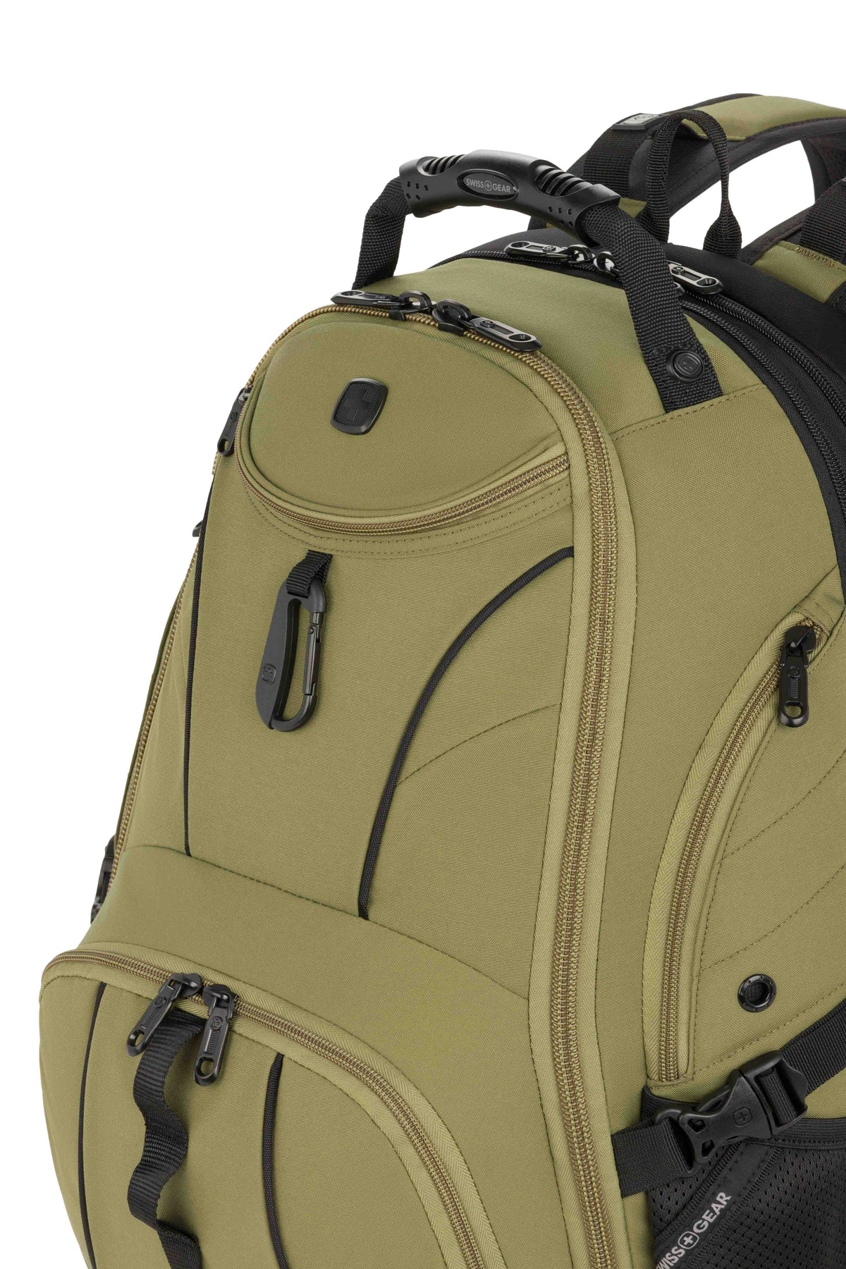 SWISSGEAR 1900 ScanSmart Laptop Backpack - Olive Green - 09
