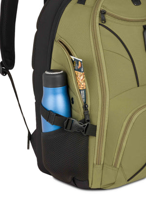 SWISSGEAR 1900 ScanSmart Laptop Backpack in Olive Green
