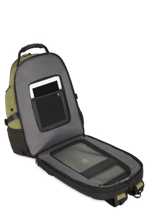 SWISSGEAR 1900 ScanSmart Laptop Backpack in Olive Green