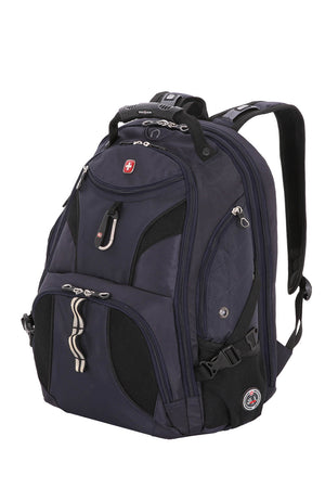 Swissgear 1923 ScanSmart Laptop Backpack - Noir Satin Blue