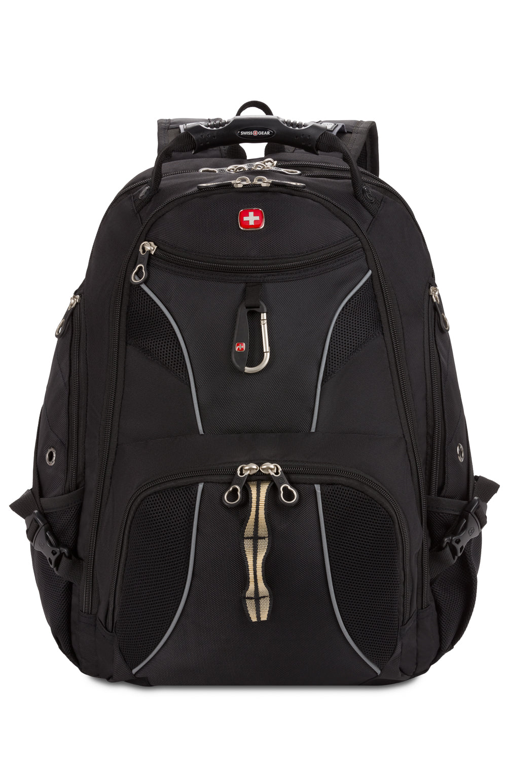 SWISSGEAR 1923 ScanSmart Laptop Backpack - All Black - 03